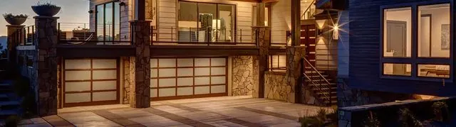 Wayne Dalton aluminum and glass garage doors